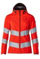 Mascot Dames Softshell Jas 18512-246 hi-vis rood